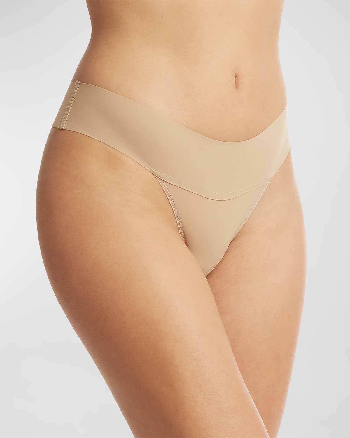 Gap Body Women's Everyday Essentials Laser Bonded Thong Underwear Gpw00383  In True Black
