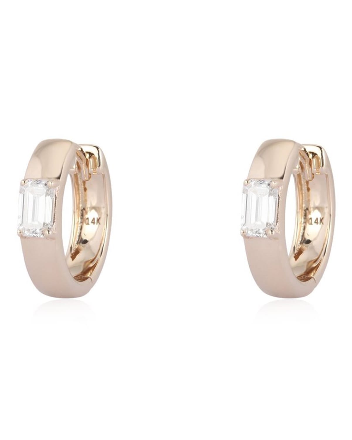 Baguette Diamond Earrings