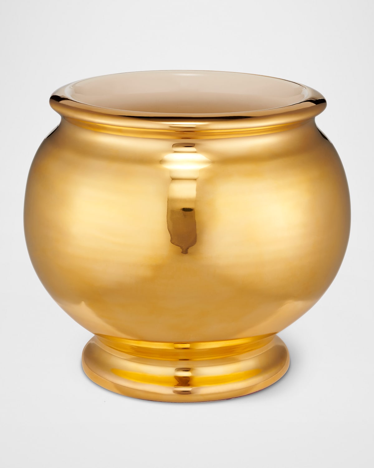 Aerin Introduction Siena Cachepot In Gold