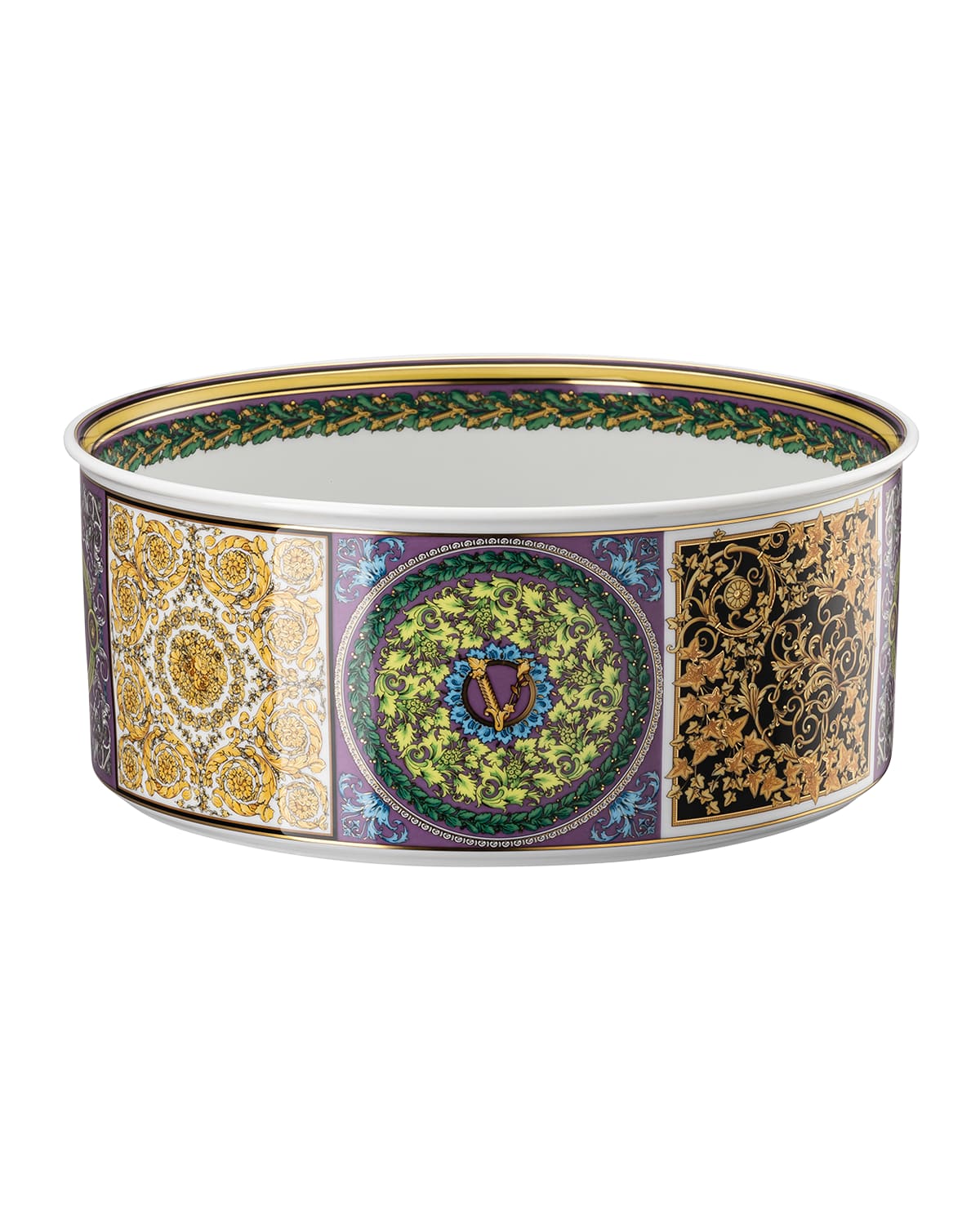 Versace Barocco Mosaic Bowl In Multi