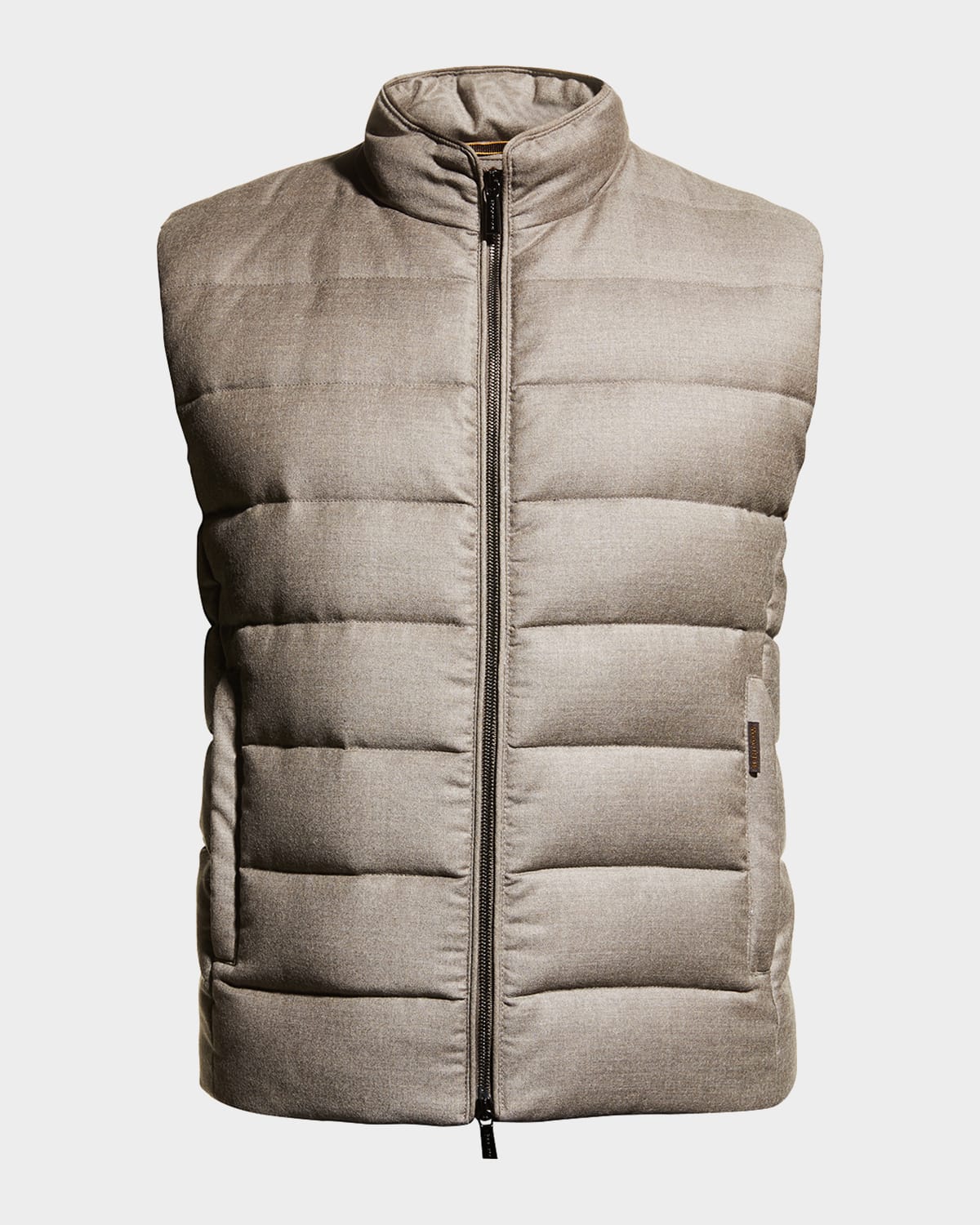 Men's Flannel Down Vest