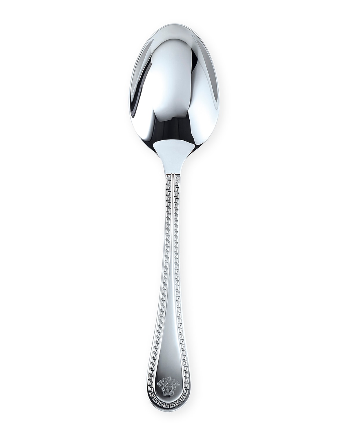 Versace Greca Stainless Steel Dessert Spoon