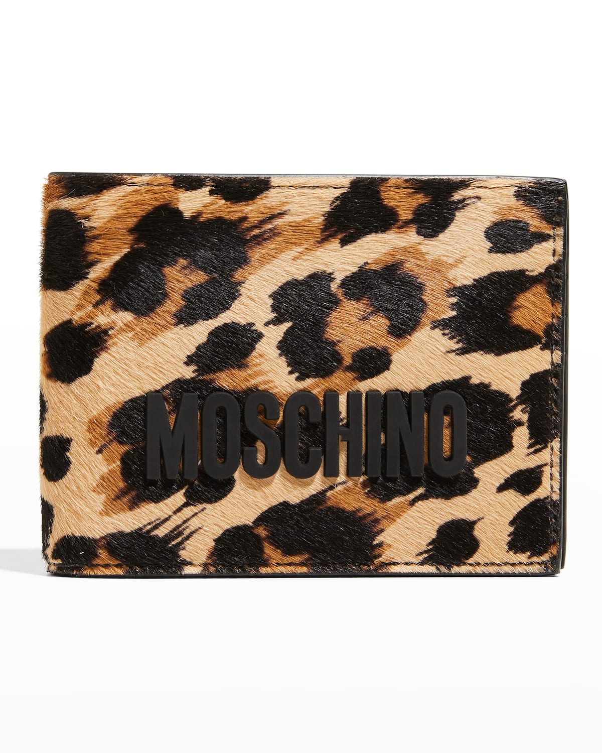 Moschino Men's Calf Hair Leather Wallet