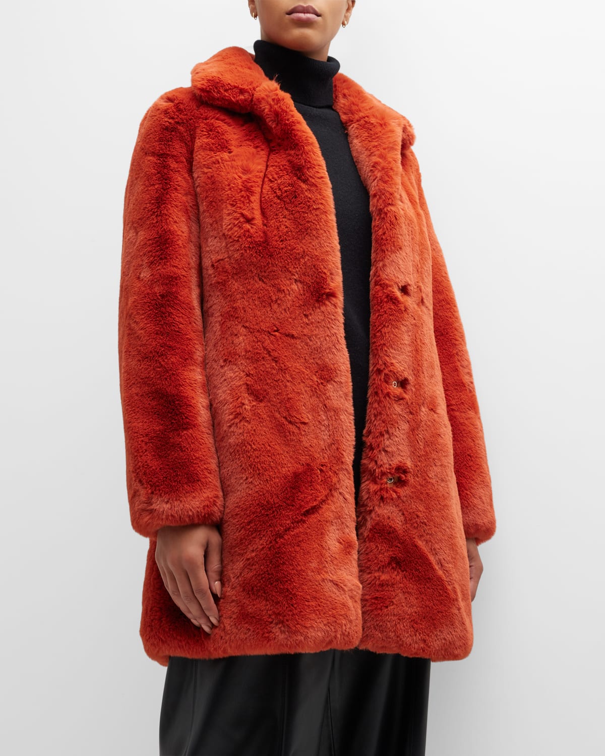 Belle Fare Faux Fur Oversized Jacket