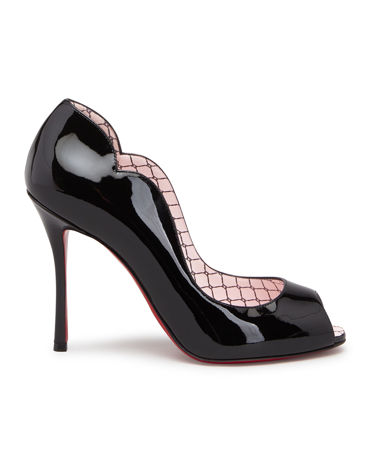 Christian Louboutin Chick Up Red Sole Pumps