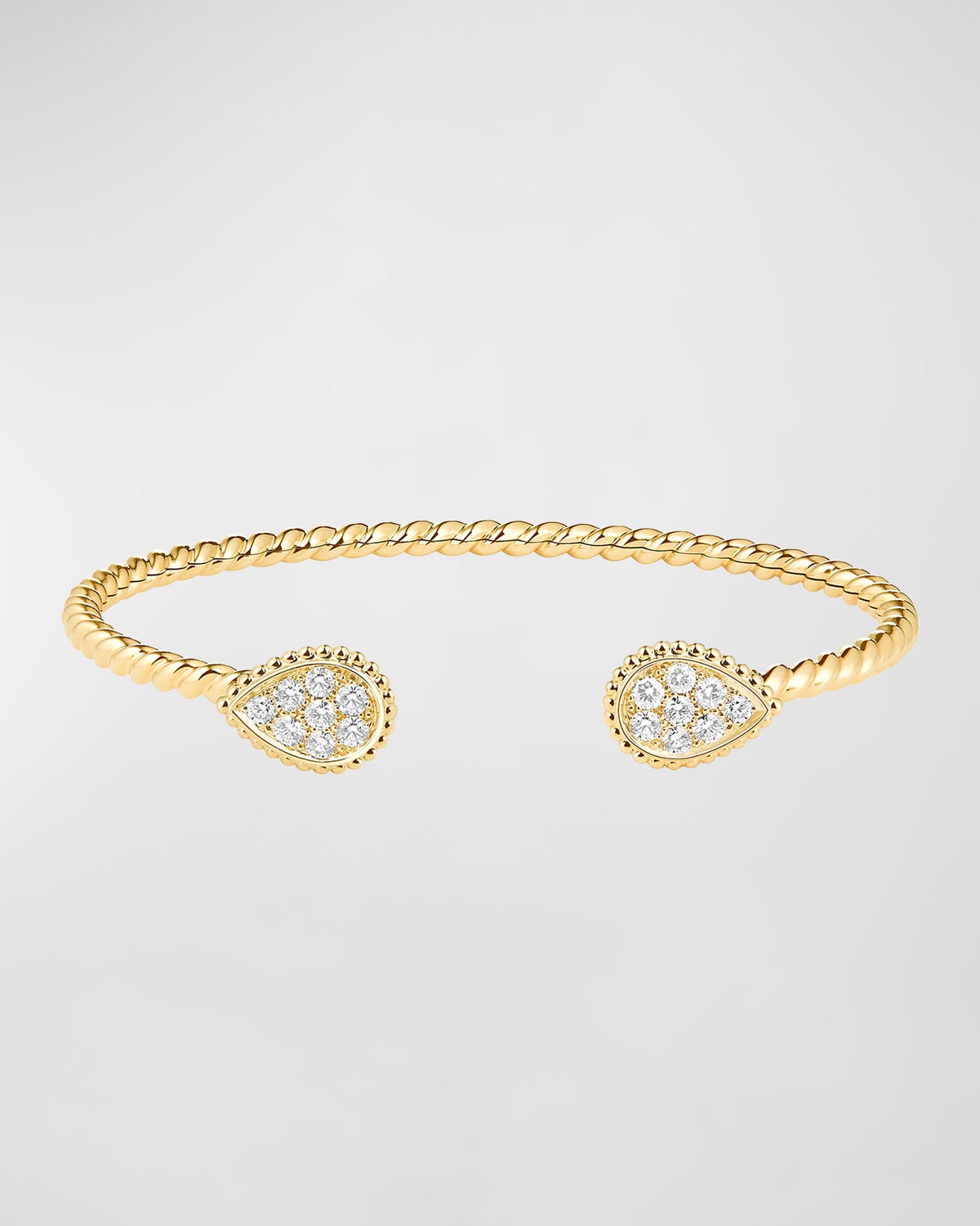Serpent Bohème 18K Yellow Gold 2-Motif Diamond Bracelet