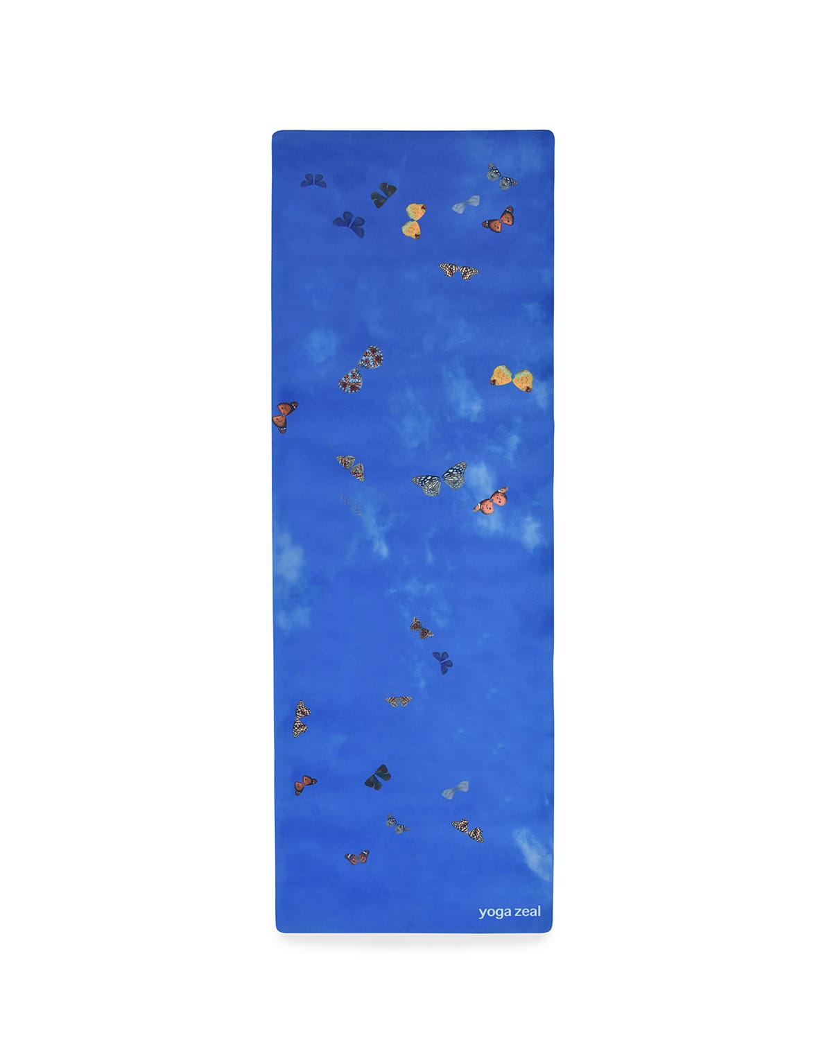 YOGA ZEAL BUTTERFLY PRINTED YOGA MAT