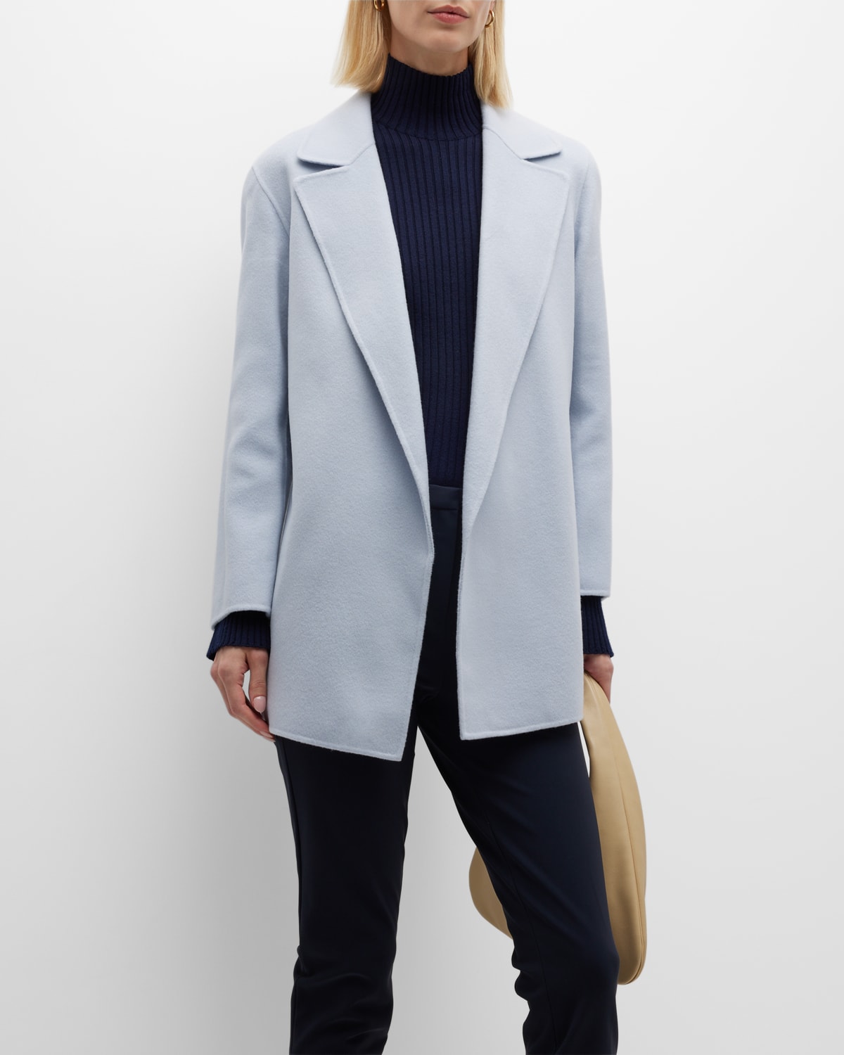 Theory Clairene New Divide Wool Cashmere Jacket Smart Closet