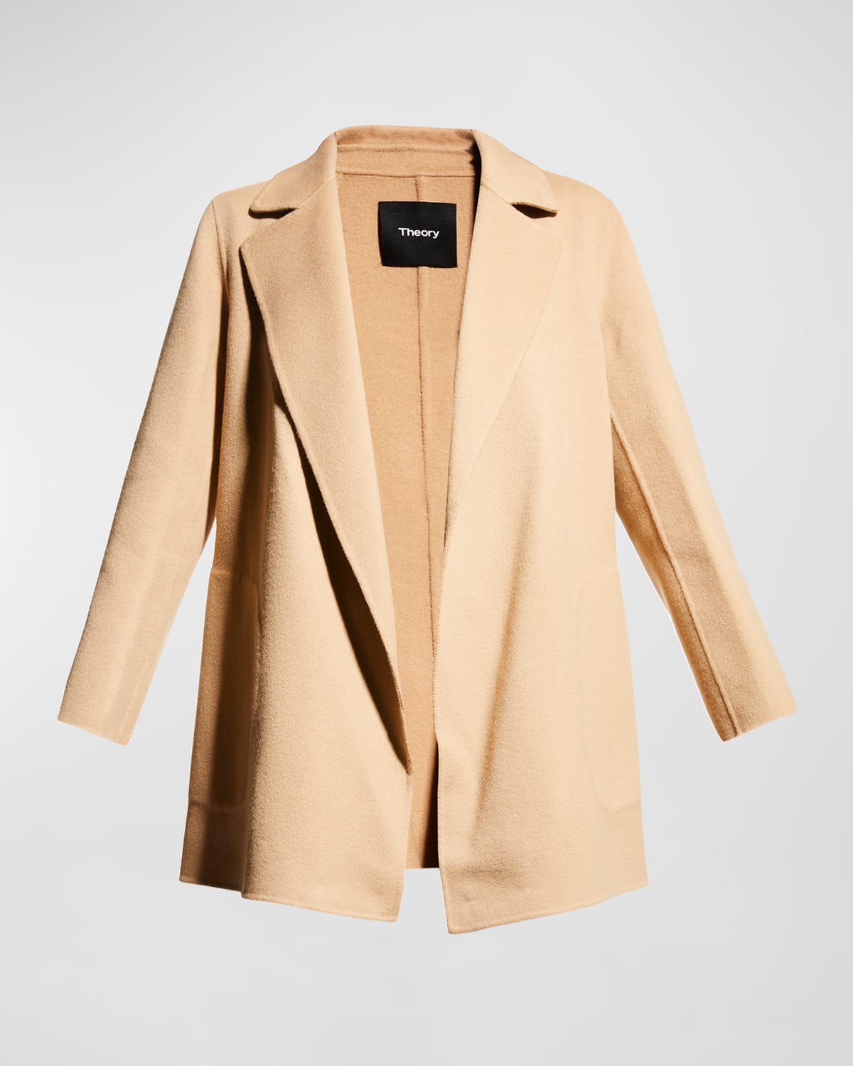 Clairene new divide wool & cashmere coat shop