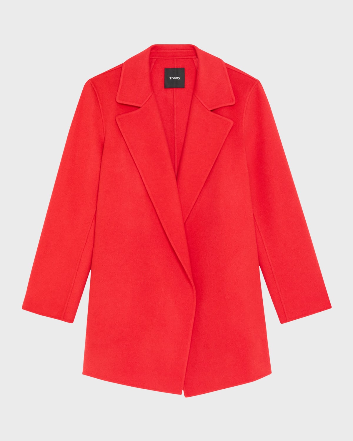 Clairene new divide shop wool & cashmere coat