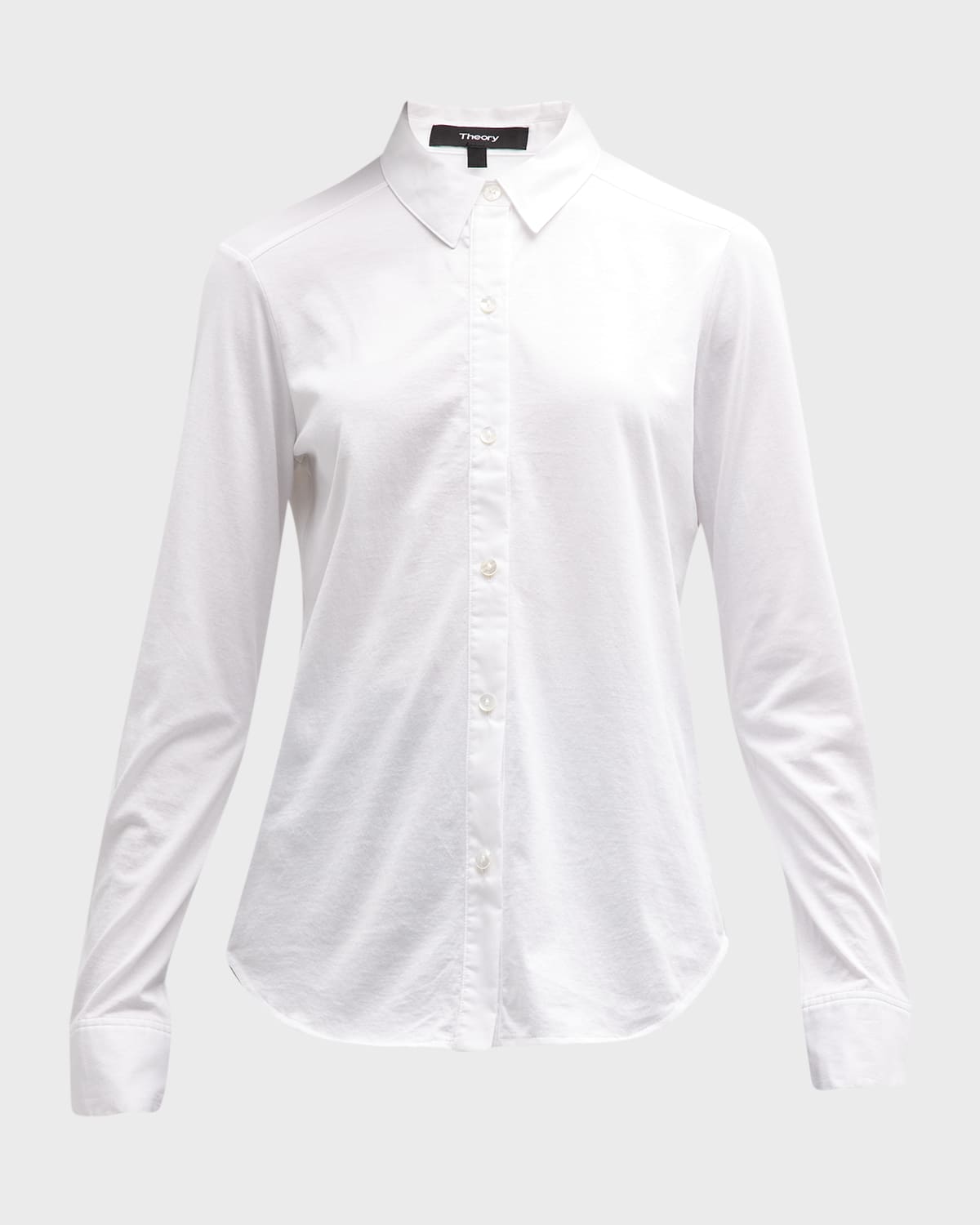 Theory Riduro Organic Cotton Button-up Shirt