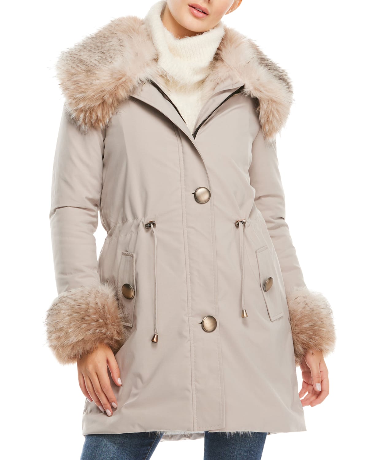 Fabulous Furs Anorak Storm Coat