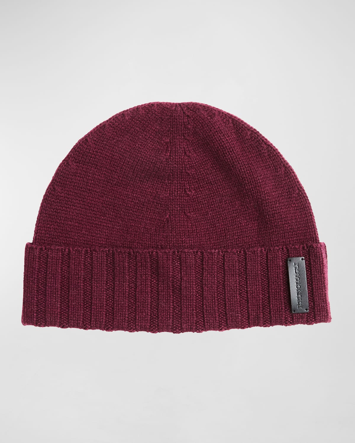 Men's Rib-Cuff Cashmere Beanie Hat