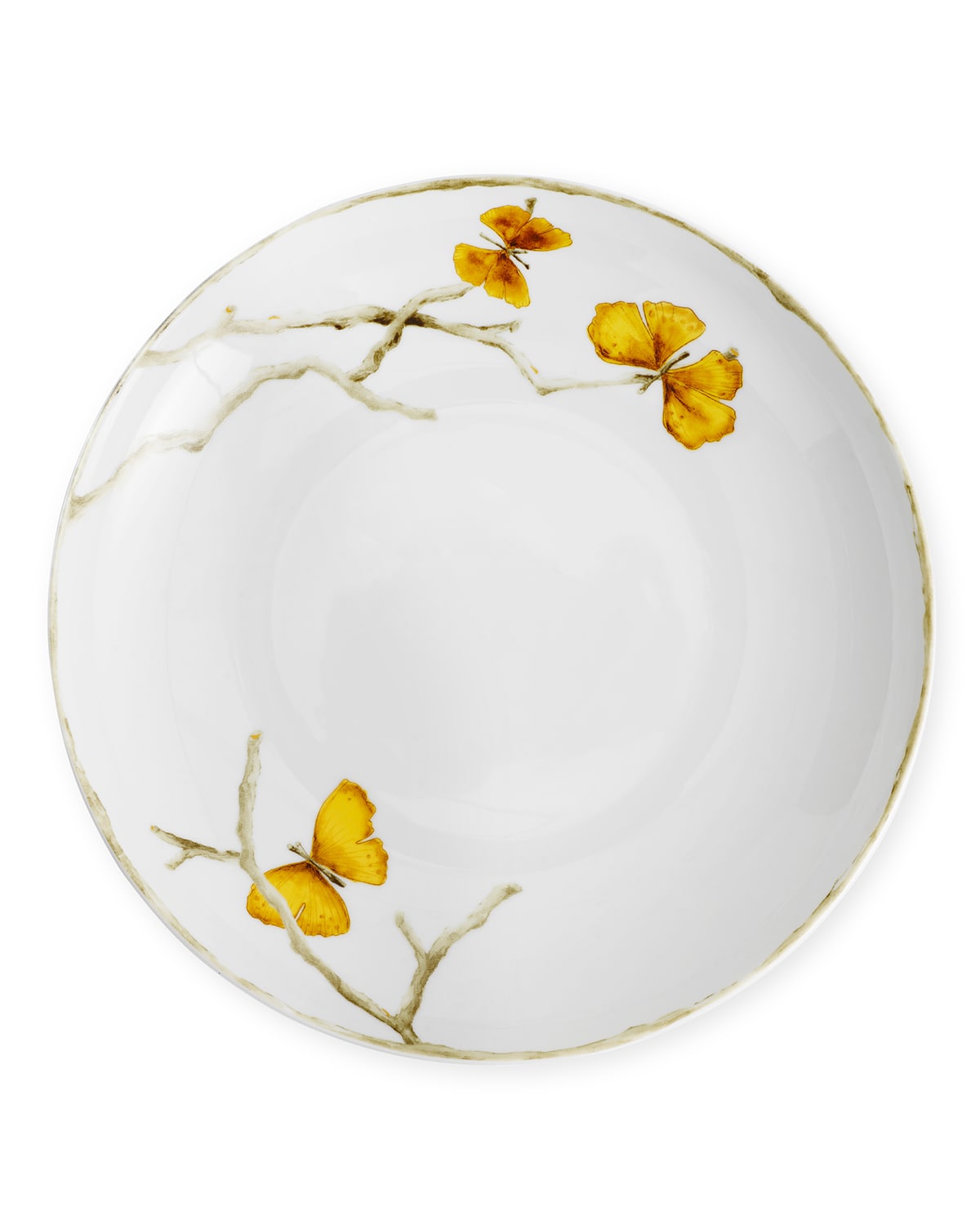 Michael Aram Butterfly Ginkgo Gold Pasta Bowl