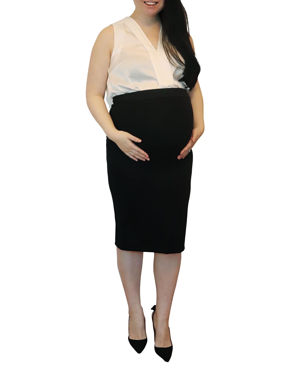 Emilia George Maternity Hilary Pencil Skirt