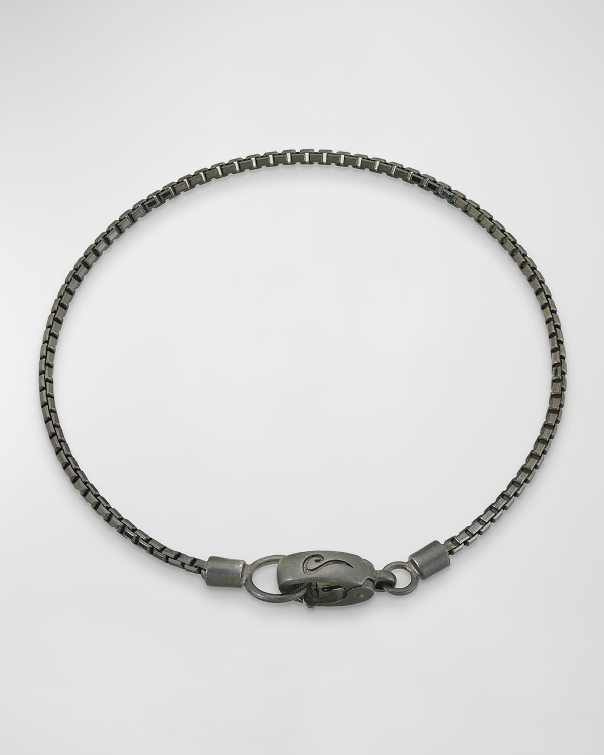 Marco Dal Maso Oxidized Silver Bracelet