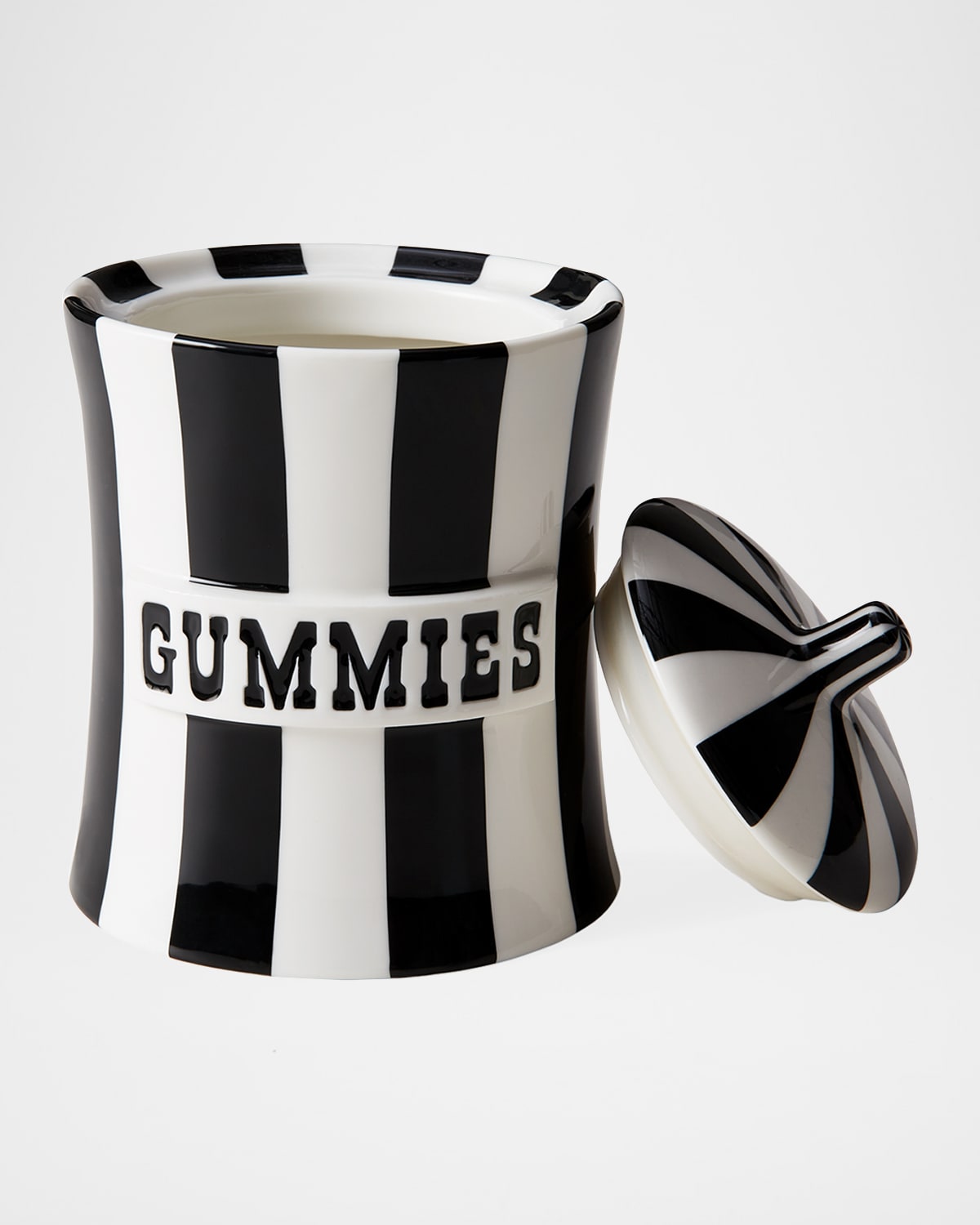 Jonathan Adler Vice Gummies Canister In Black