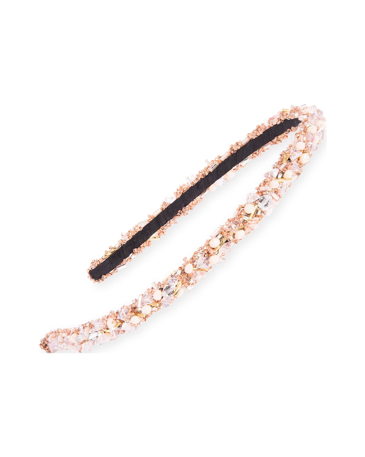 L Erickson Crystal Coated Skinny Headband