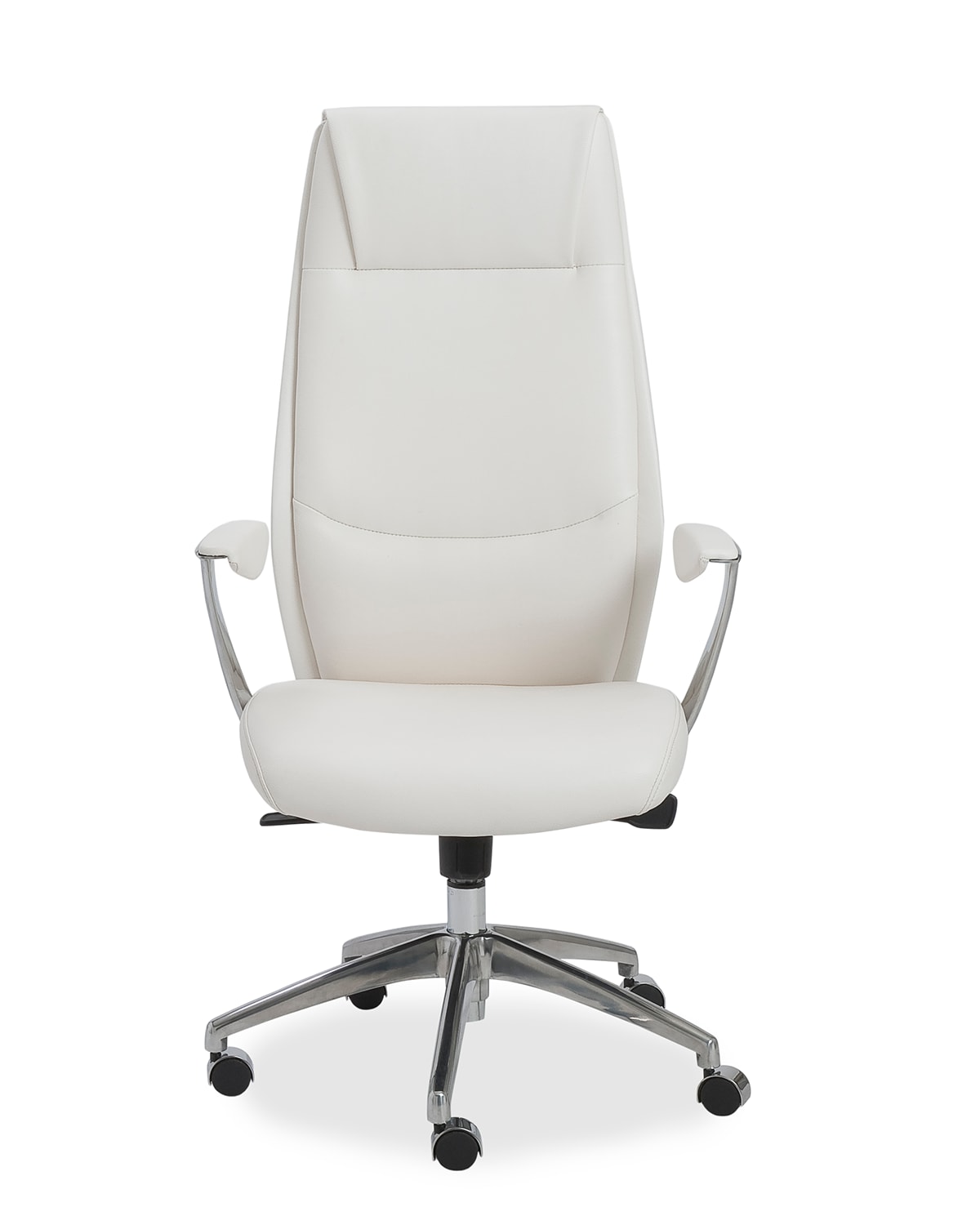 Euro Style Crosby High Back Office Chair In White