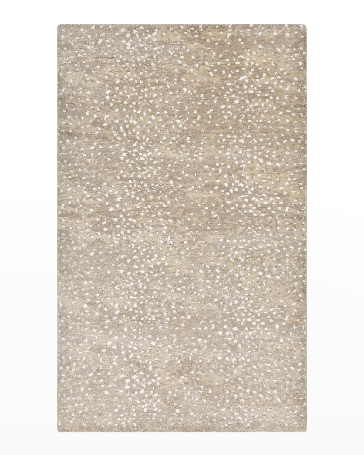 Solo Rugs Arash Hand-knotted Rug, Brown - 8' X 10'
