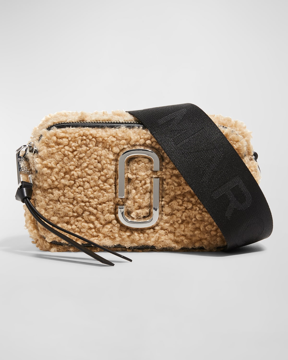 Marc Jacobs Snapshot Faux-Fur Camera Crossbody Bag