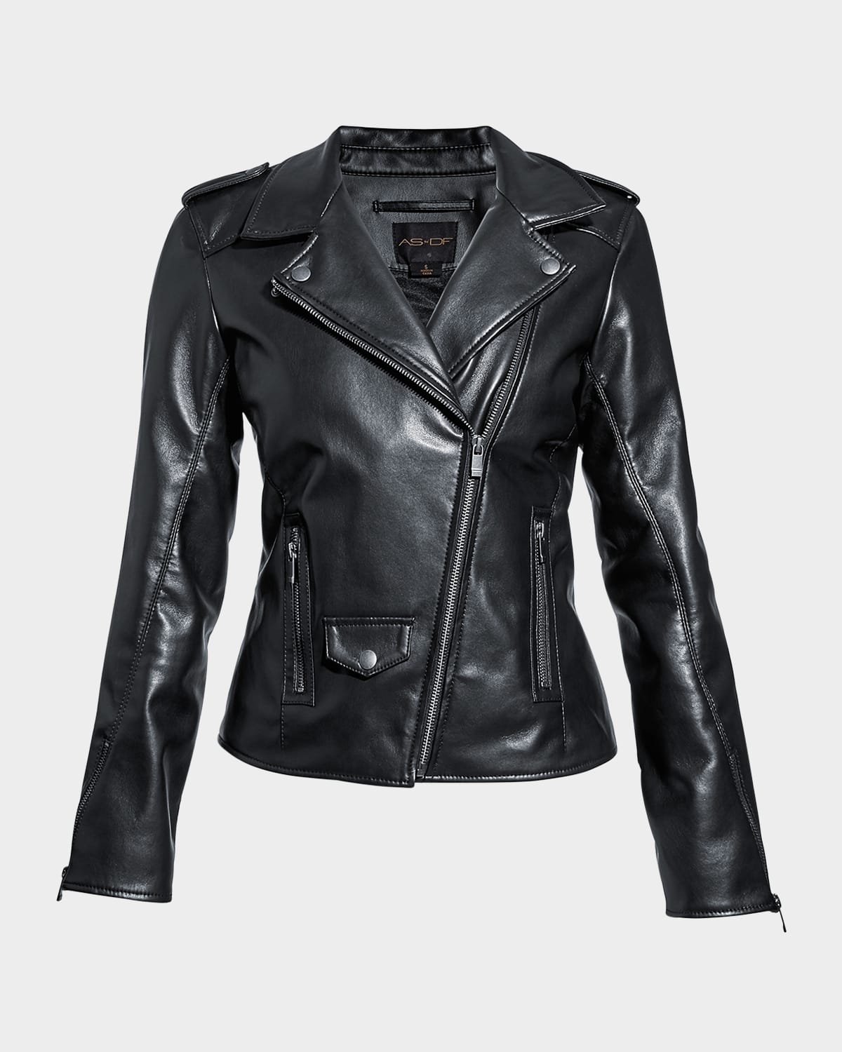 Cult Recycled Leather Fitted Jacket