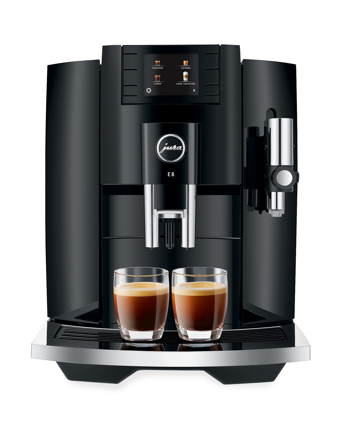 Shop Jura E8 17-specialty Automatic Coffee, Tea & Espresso Machine In Black