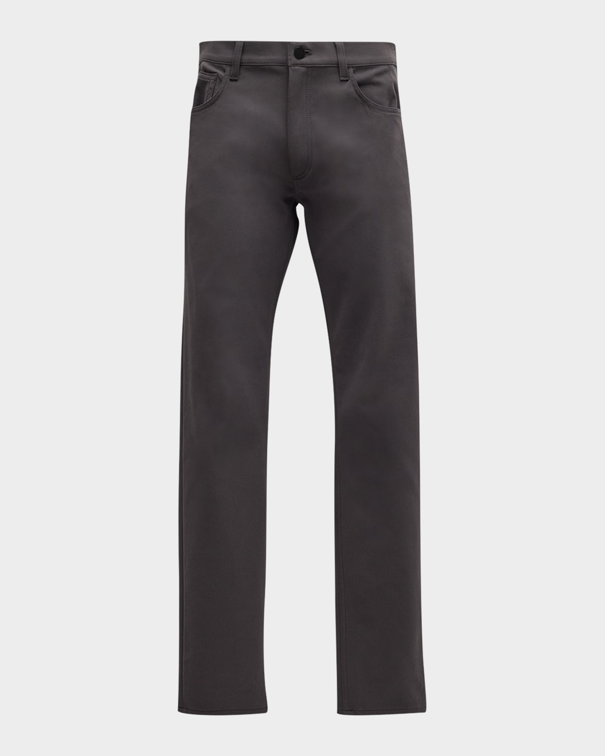 Theory Raffi Neoteric Twill Five-pocket Jeans In Dark Grey