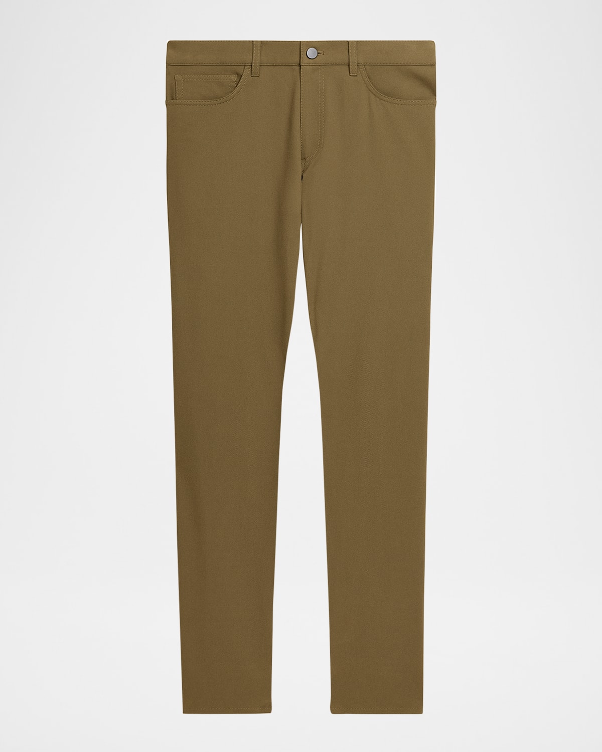 Theory Men's Raffi Pants In Neoteric Twill In Brown