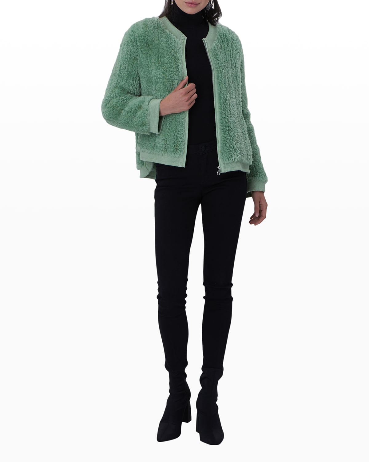 Gorski Fur Bomber Jacket Smart Closet