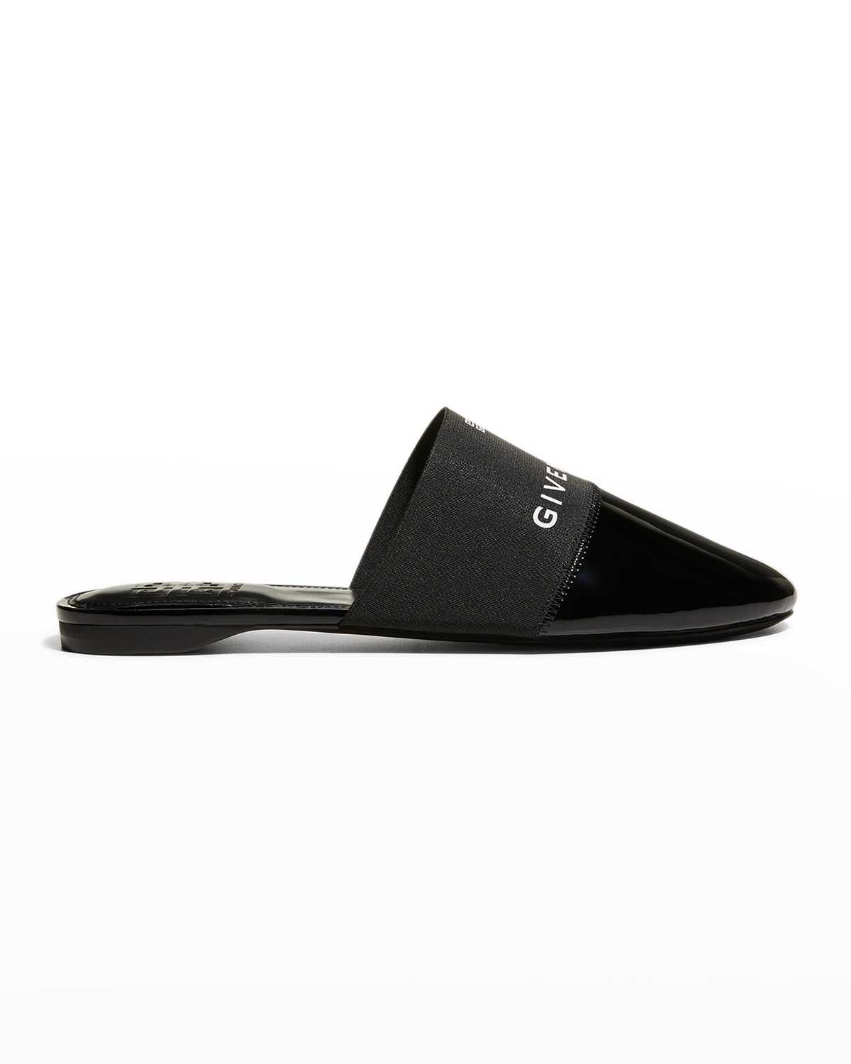 Givenchy Bedford Flat Logo Mules Smart Closet