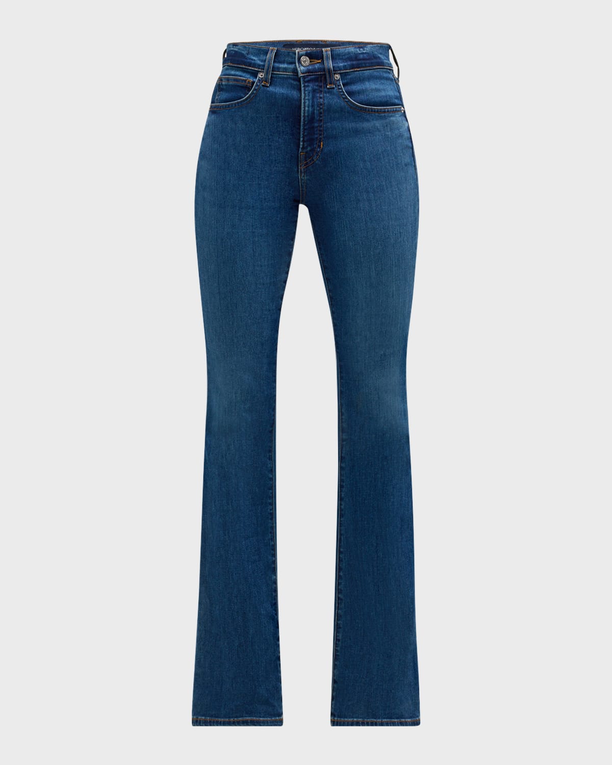 Carly high-rise kick-flare jeans in blue - Veronica Beard