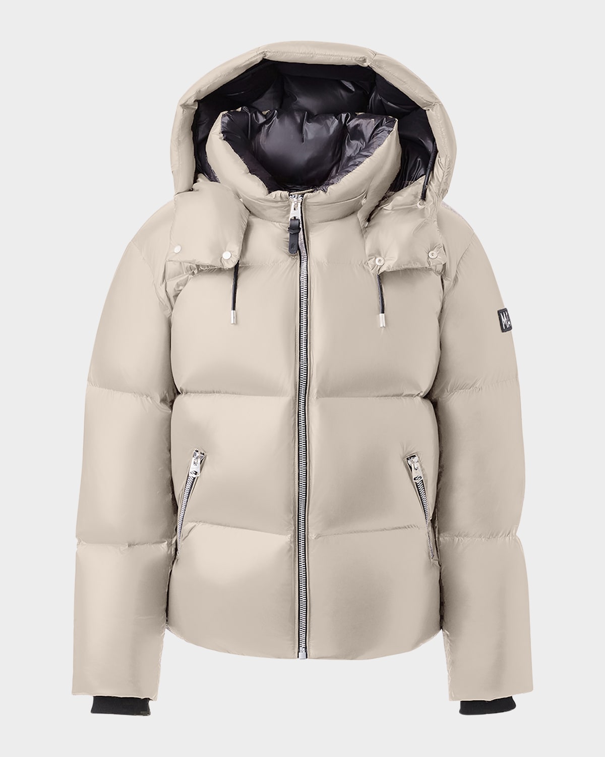 Mackage Kent Hooded Down Jacket In Trench