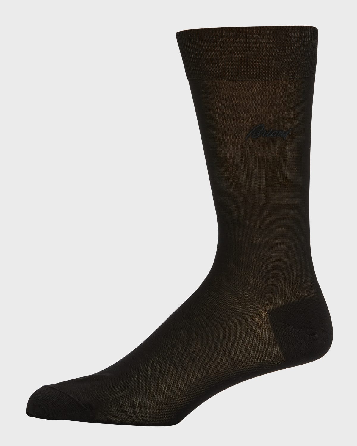 Men's Solid Crew Socks