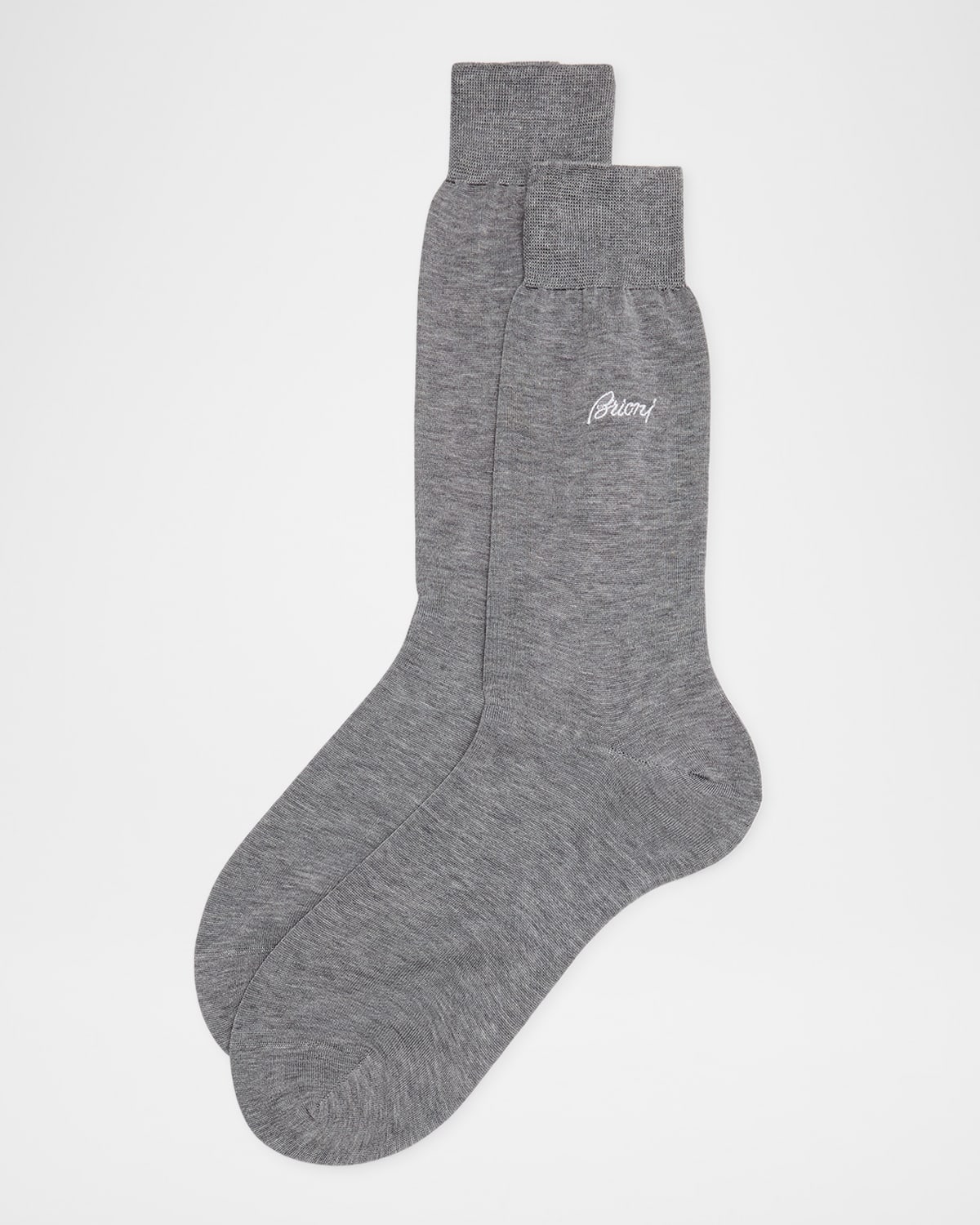 Men's Solid Crew Socks