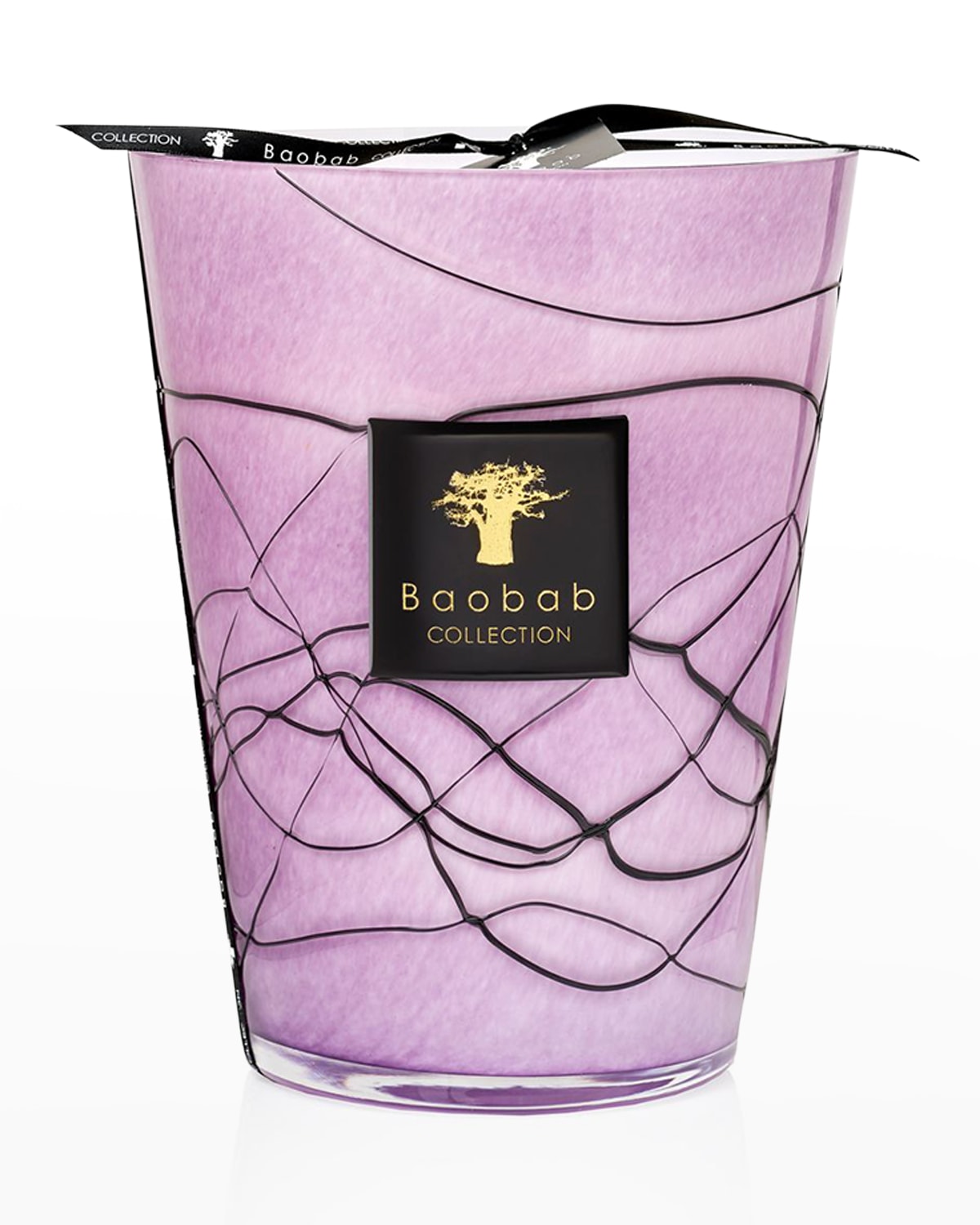 Baobab Collection Max 24 Filo Viola Scented Candle In Mauve/blk