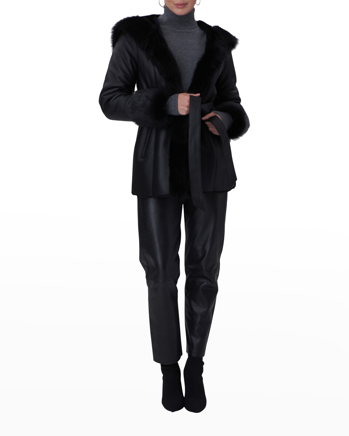 H496 TODAYFUL トゥデイフルCocoon Boa Coat | ovale.eu