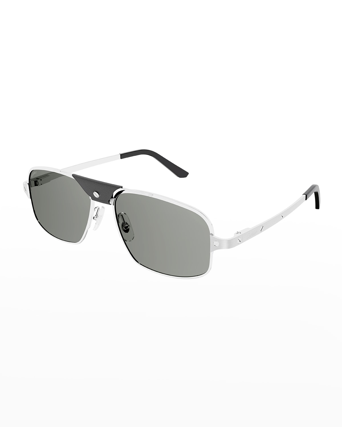 Men's Metal Aviator Sunglasses