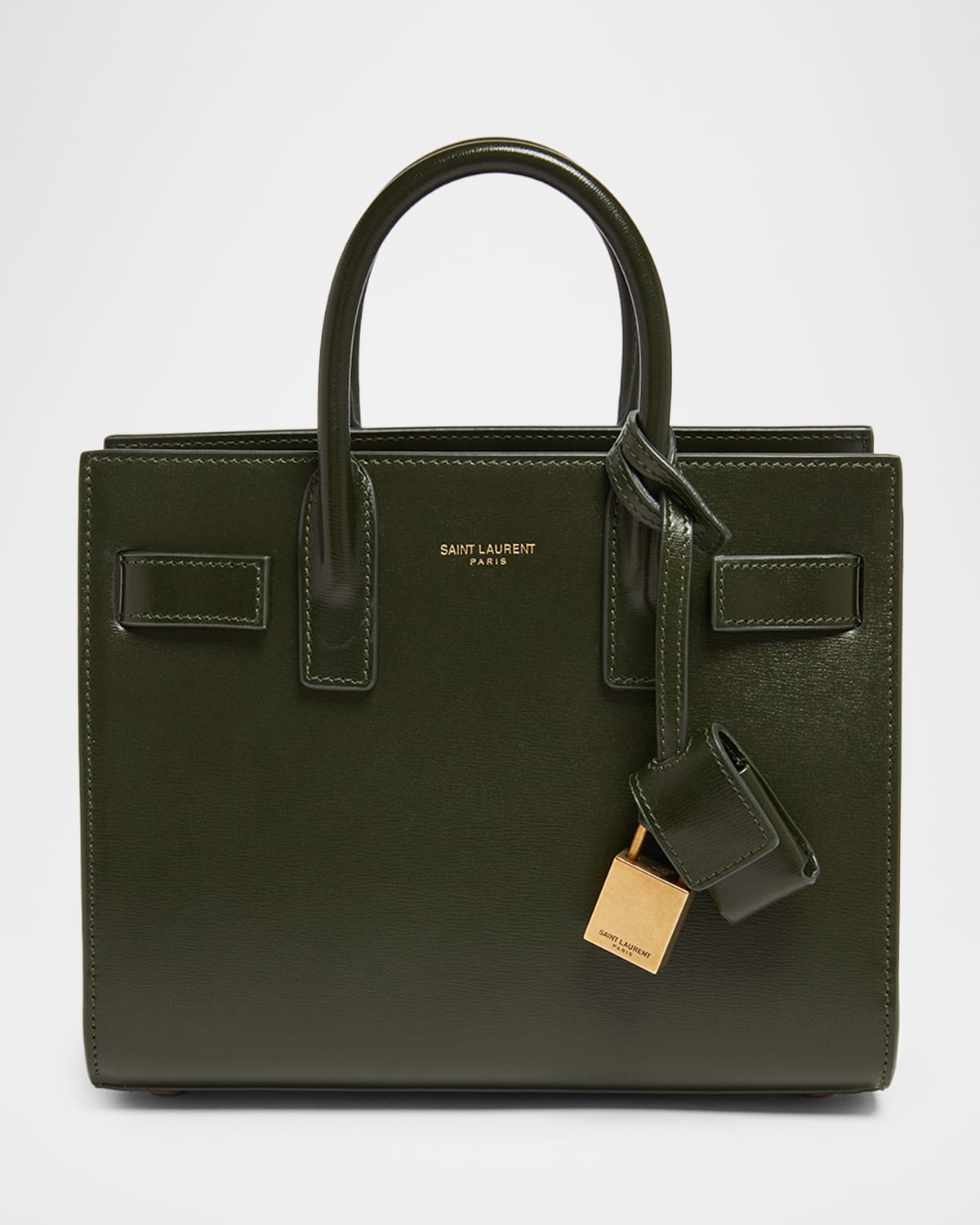 Saint Laurent Sac De Jour Nano Top-handle Bag In Smooth Leather