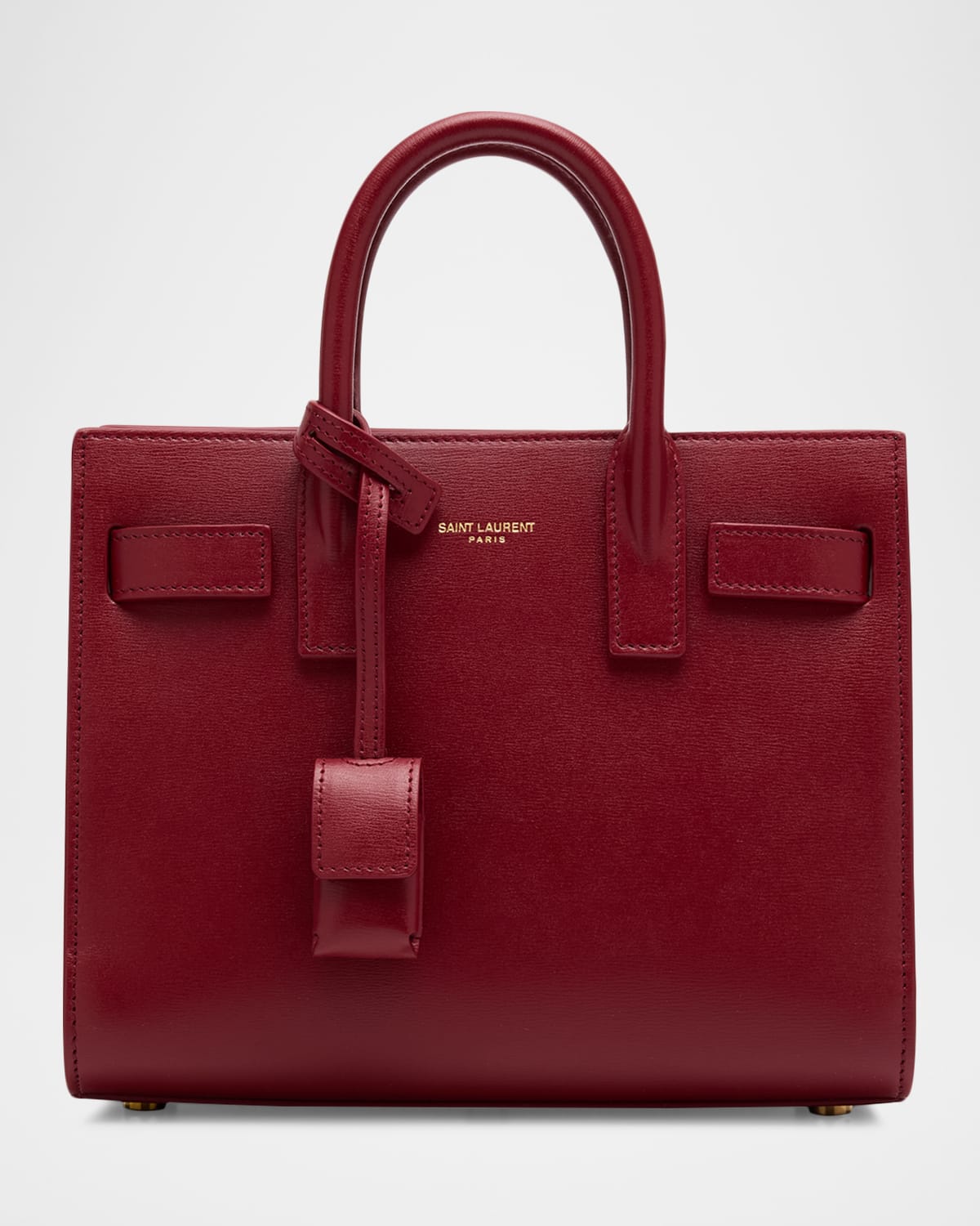 Saint Laurent Sac De Jour Nano Top-handle Bag In Smooth Leather