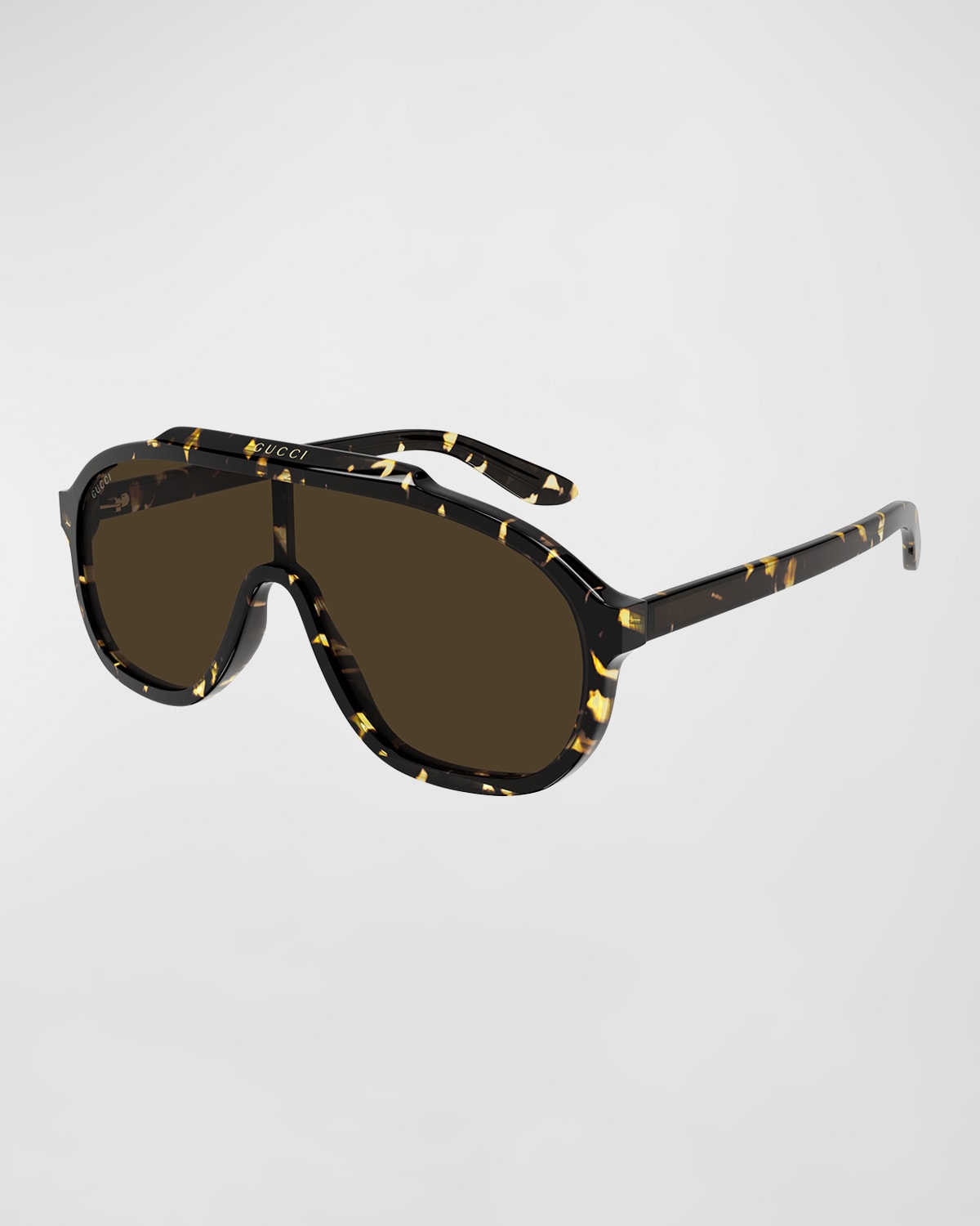 Gucci Men's Acetate Aviator Sunglasses