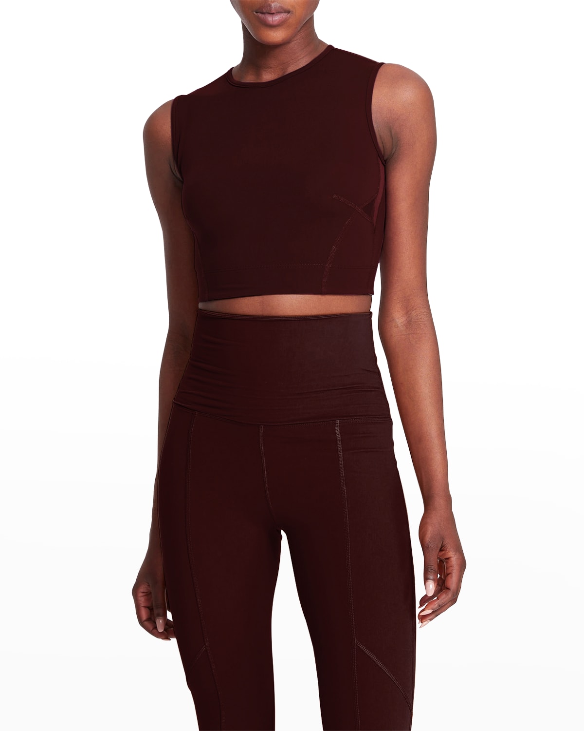 Marchesa Active Diane Cropped Performance Top