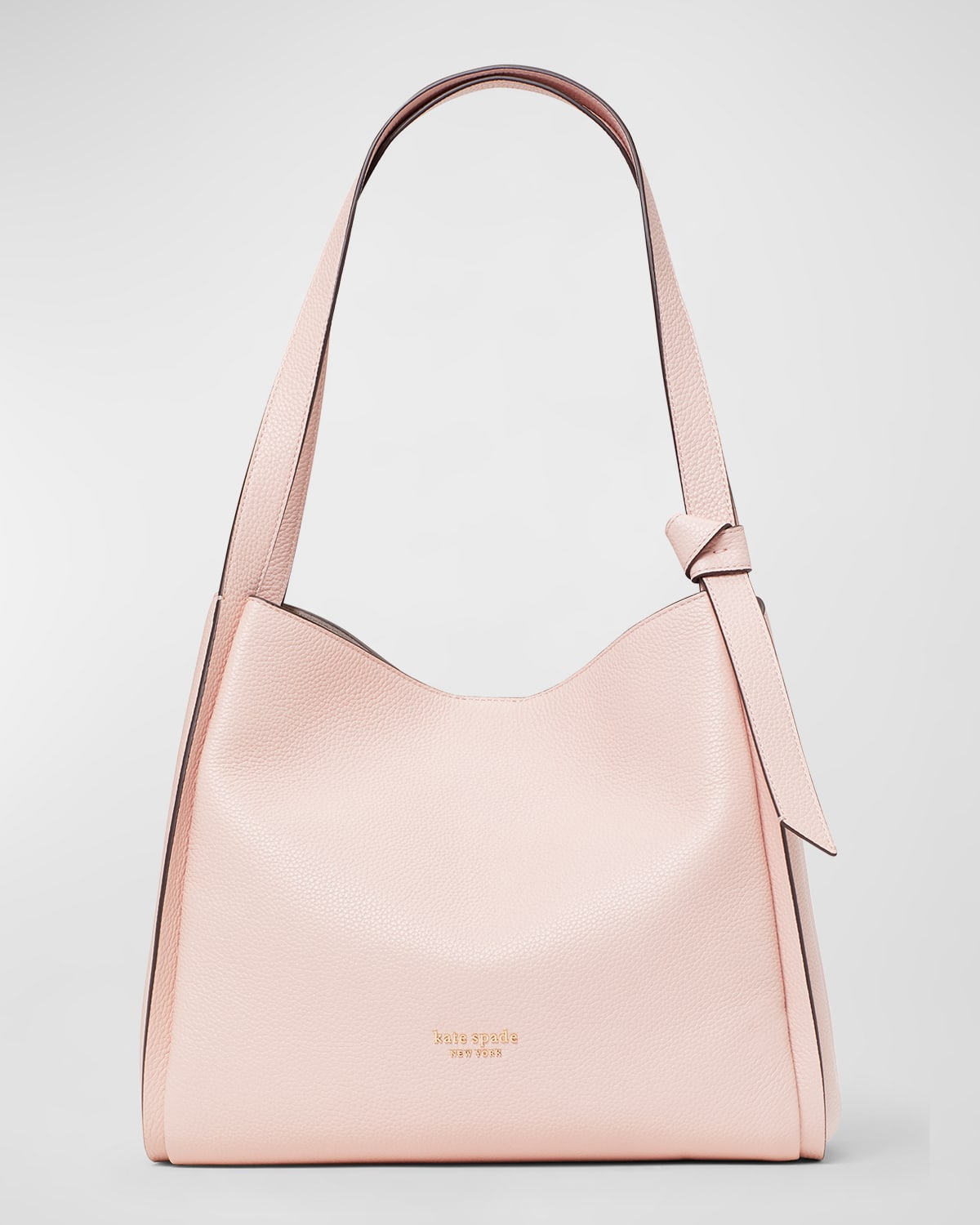Kate Spade Knott Large Leather Shoulder Bag In Bonsai Tree