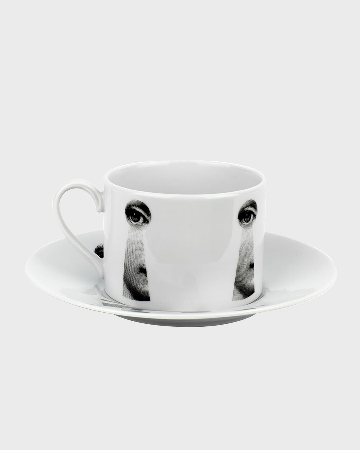 Shop Fornasetti Tea Cup Tema E Variazioni 2005 Serratura In Black/white