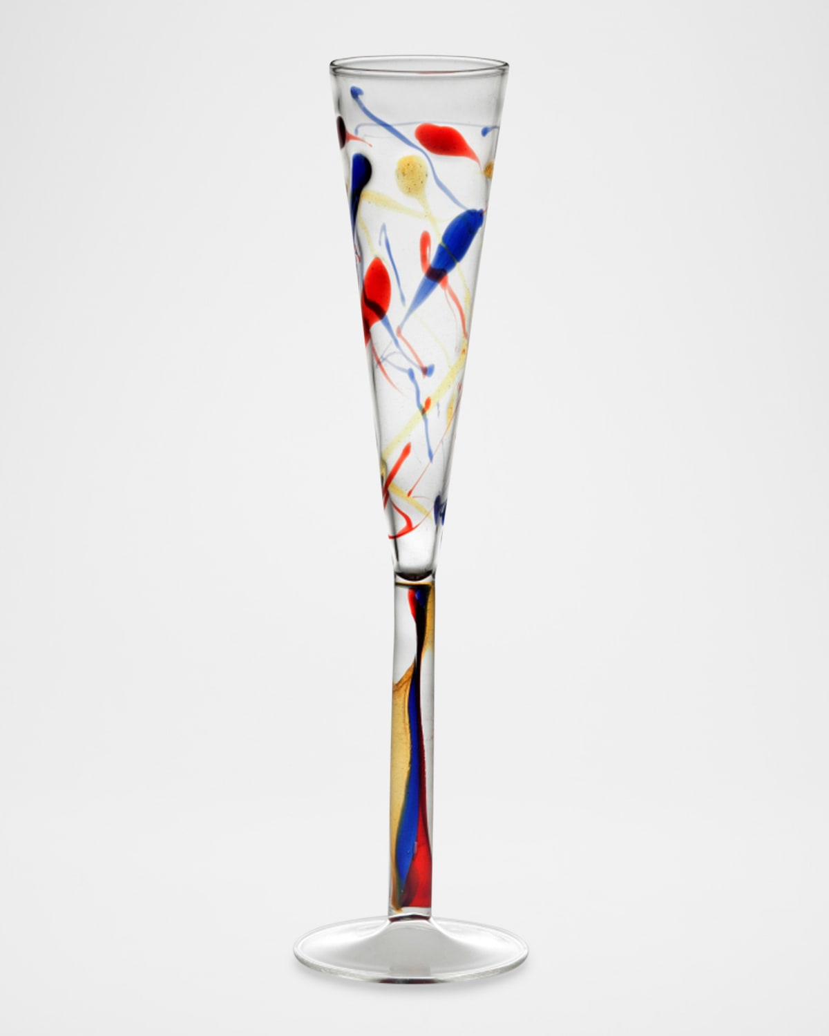 Massimo Lunardon Multicolor Champagne Flute