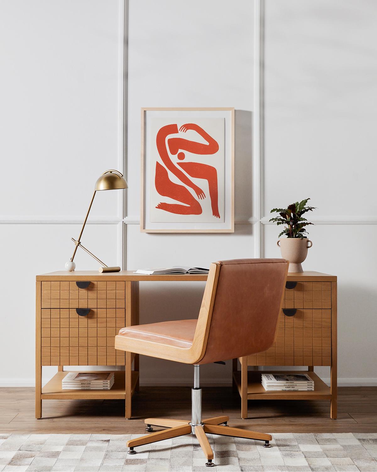 Four Hands Teracotta Body Abstract by Roseanne Kenny