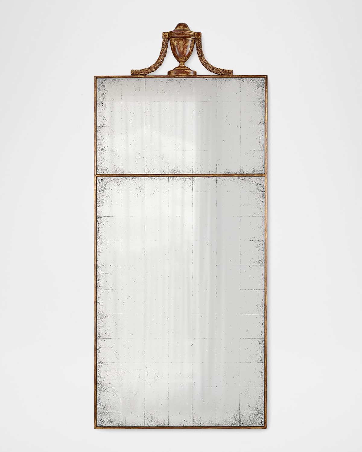 John-richard Collection Modern Classical Mirror In Gold