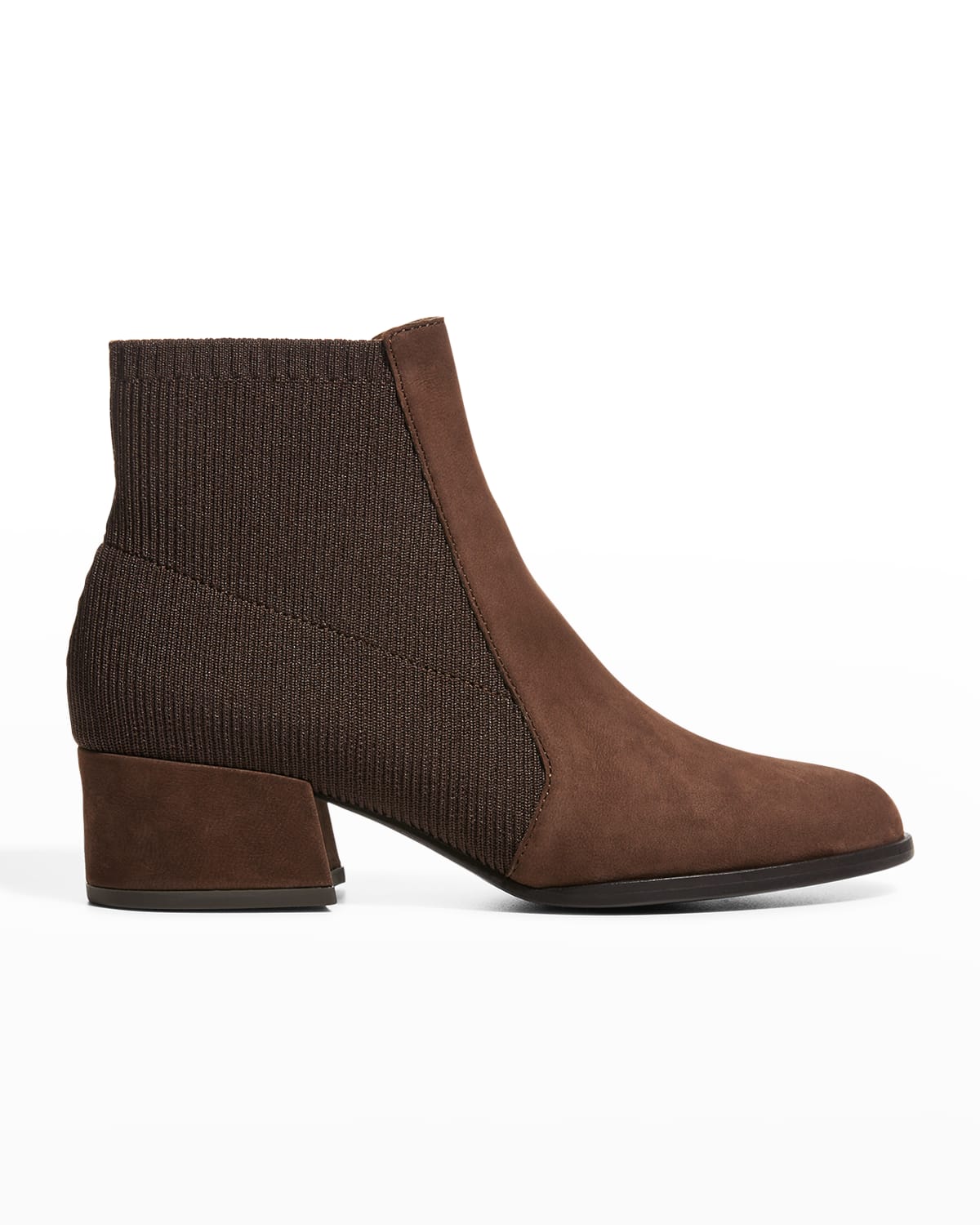 Aesop Suede Pull-On Ankle Booties