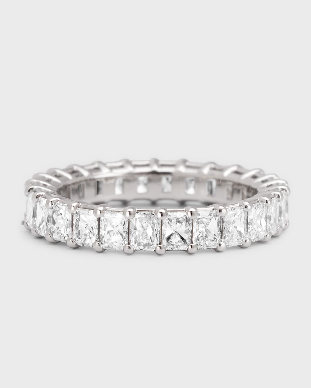 Neiman Marcus Diamonds Platinum Small Radiant Fg/vs Diamond Eternity Band