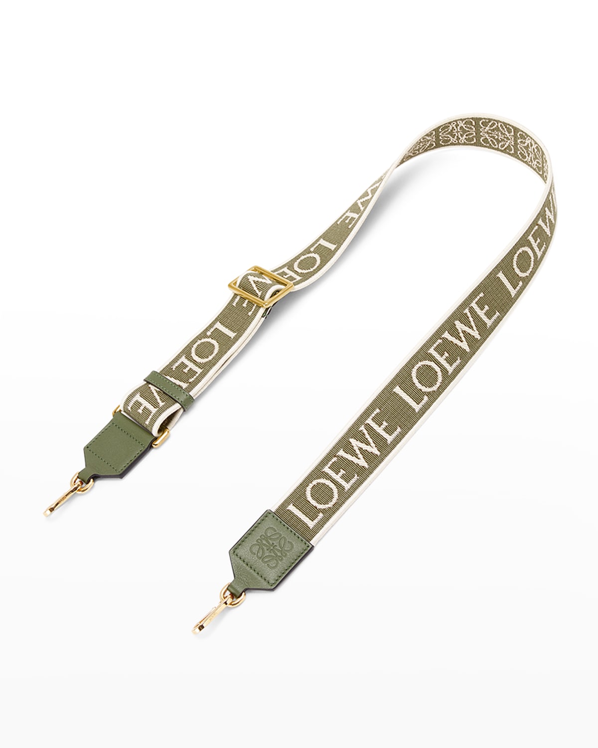 ANAGRAM JACQUARD CROSSBODY STRAP for Women - Loewe